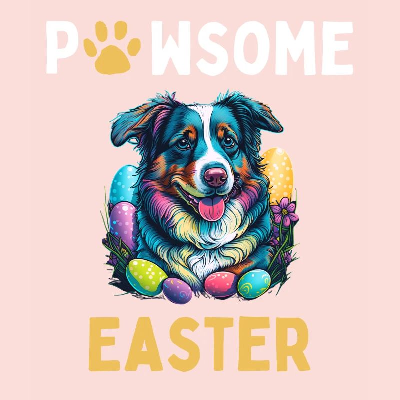 Australian Shepherd Easter Egg Hunter Gift Costume