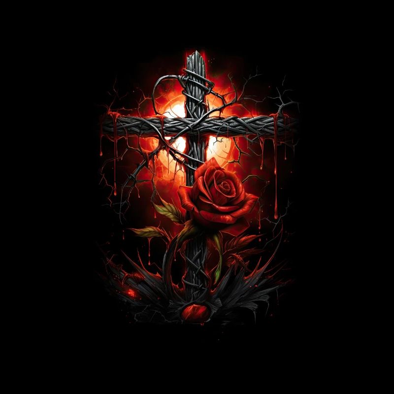 Gothic Cross Goths Design Victorian