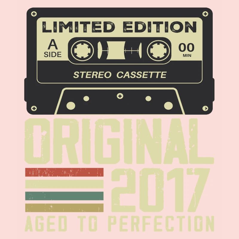 7th Retro Style Anniversary Gift 2017