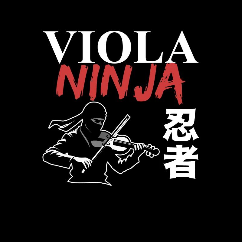 Viola Viola Violist Ninja Funny