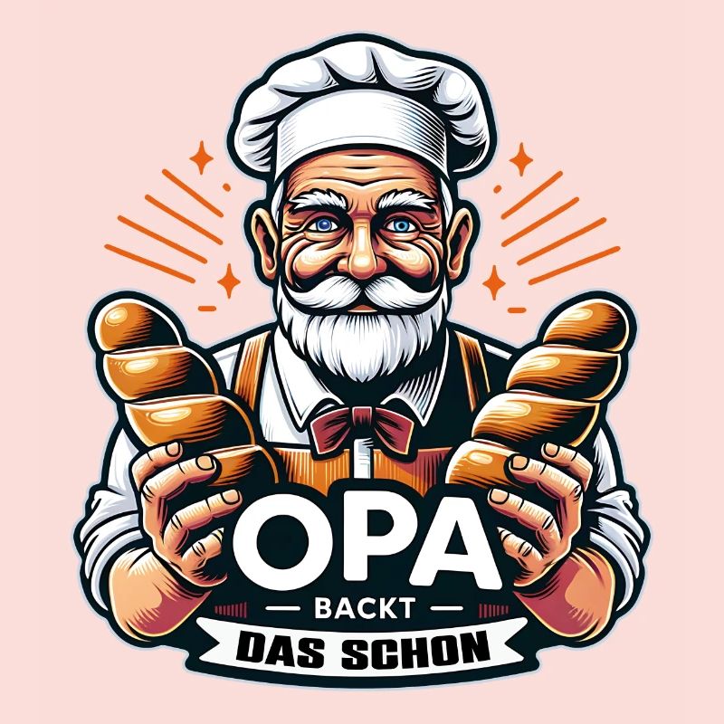 Opa backt das schon - Bäcker mit Broten