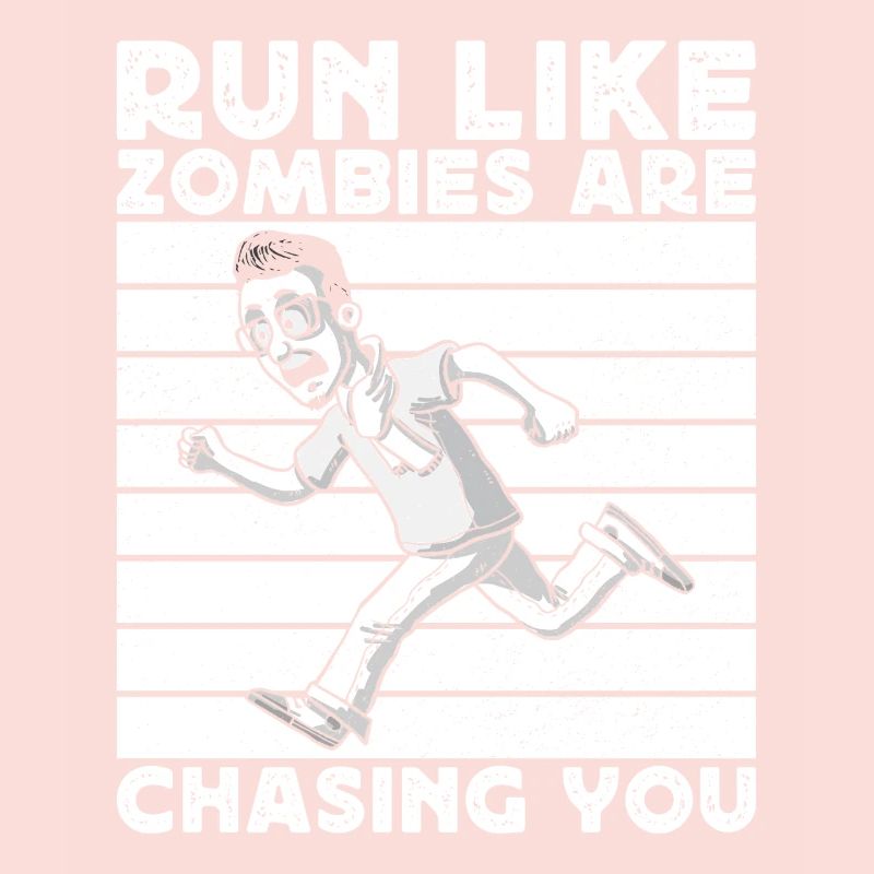 Marathon Runner Run Like Zombies Chasing You Gift
