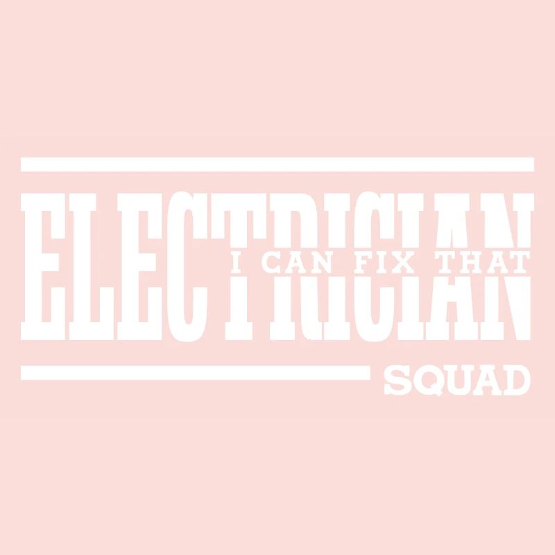 Electrician Squad Voltage Circuits Electro Worker