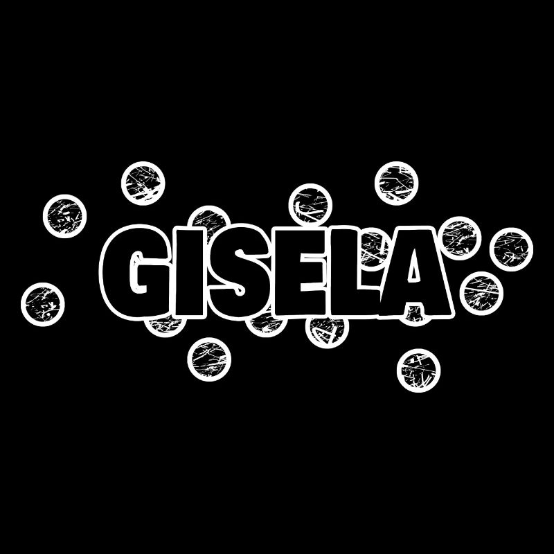 Gisela as bubbles