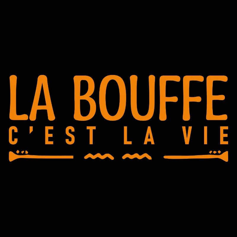 La bouffe c'est la vie. J'aime la bouffe.