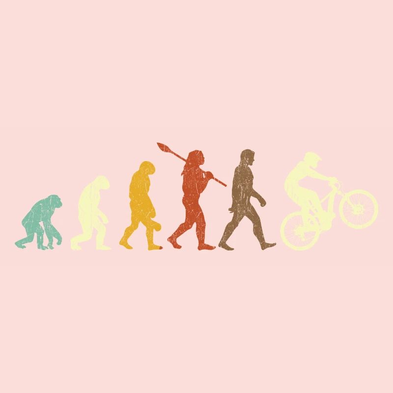 Mountain Bike Evolution Vintage Evolution Bicycle