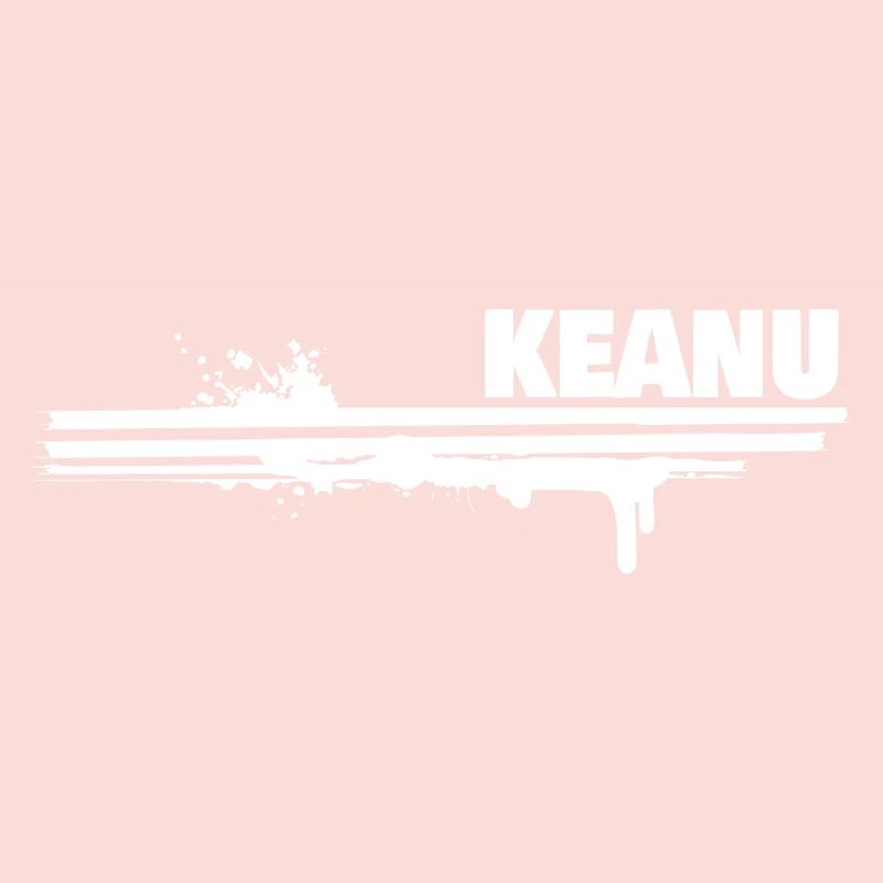 Farbklecks Keanu