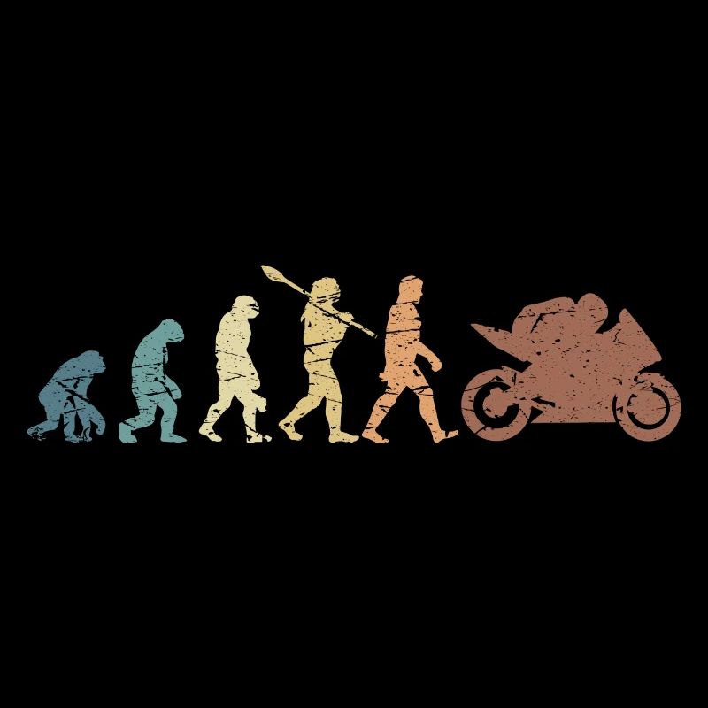 Motorcycle Evolution Vintage Shadow Biker