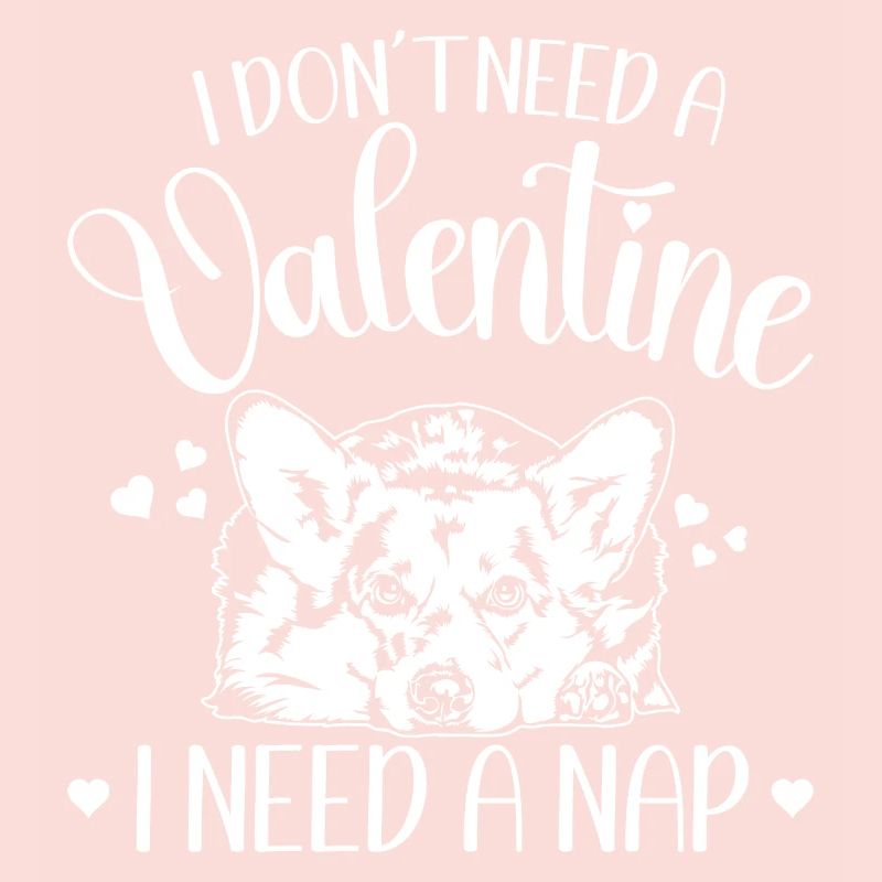 Welsh Corgi Valentinstag Hunde Hund Wilsigns