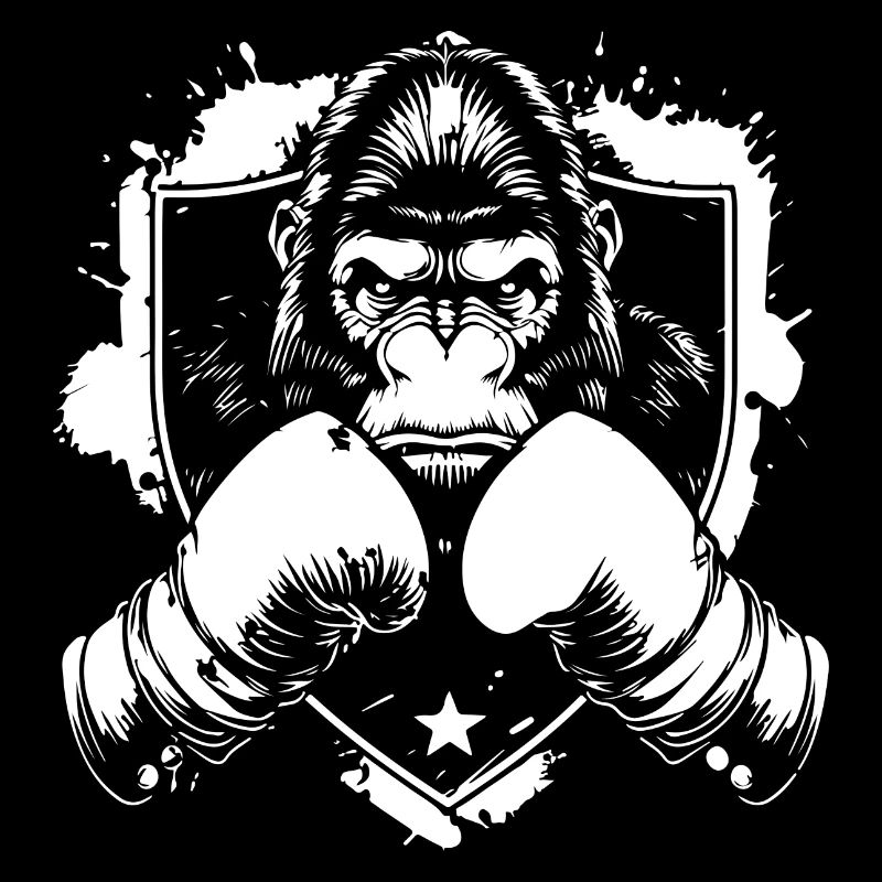 Gorilla Boxer Boxing MMA