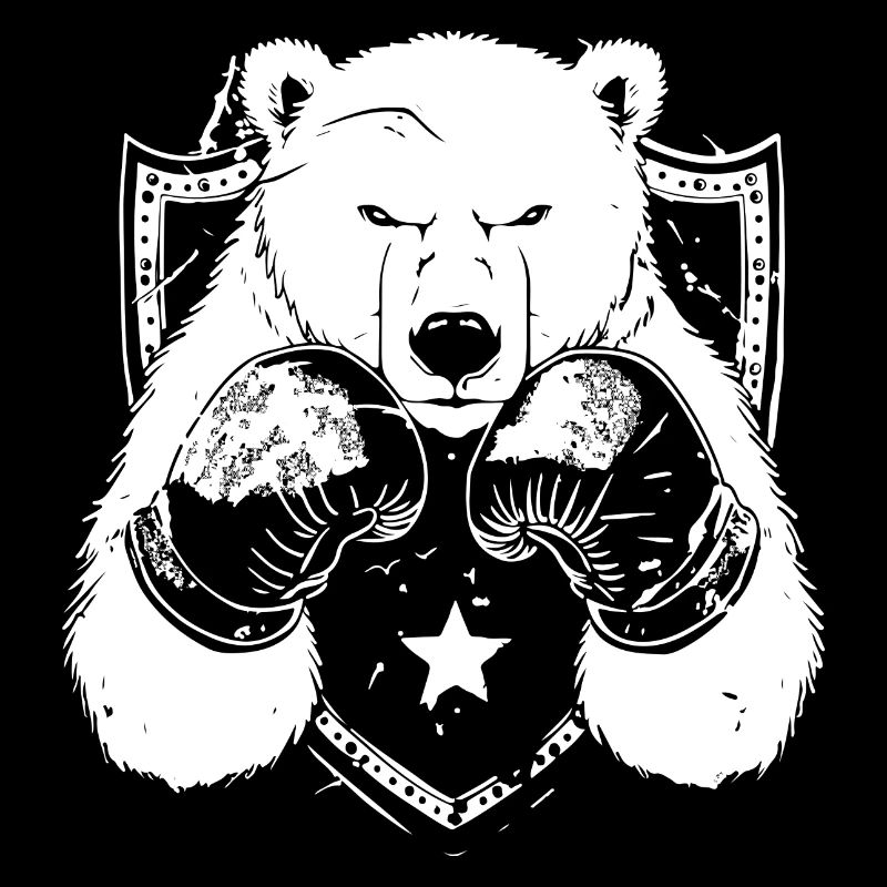 Polar Bear Polar Bear Boxer Boxing MMA