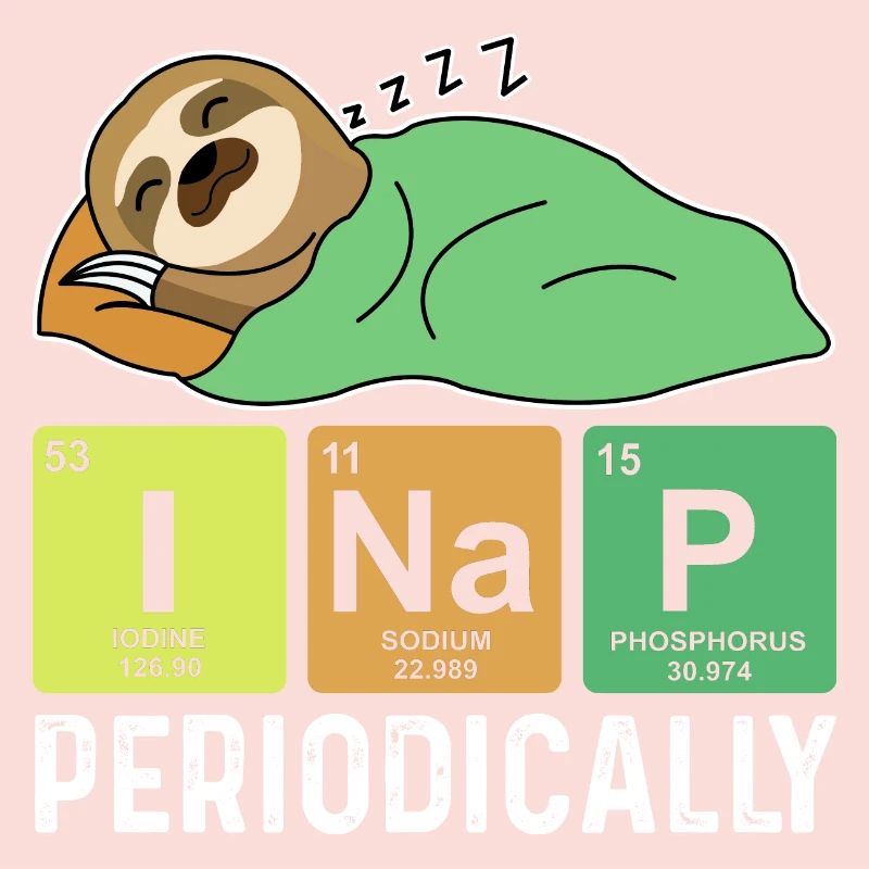 I take a nap regularly, funny nick