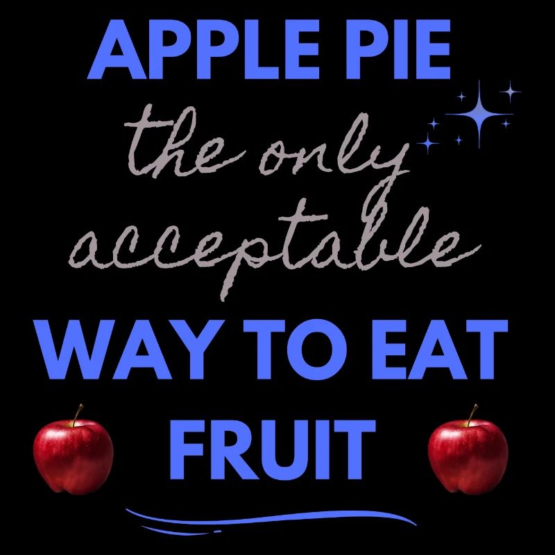 Cursive Letter on Apple Pies
