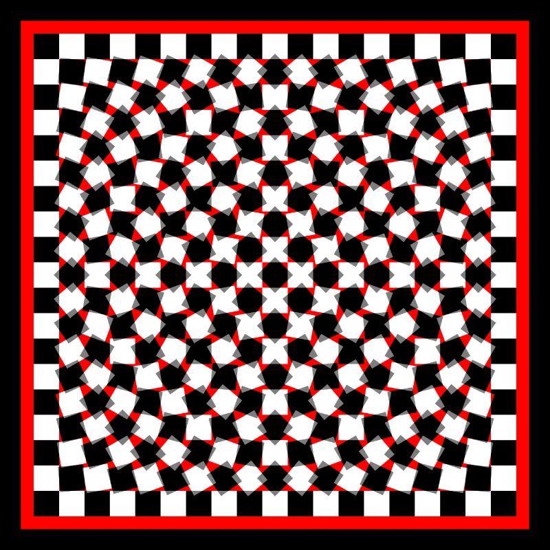 Optical Art - bloody Psycho Chess