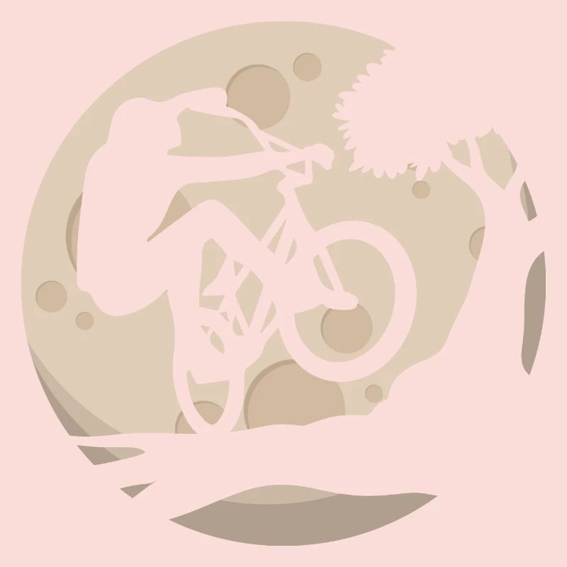 VTT au clair de lune