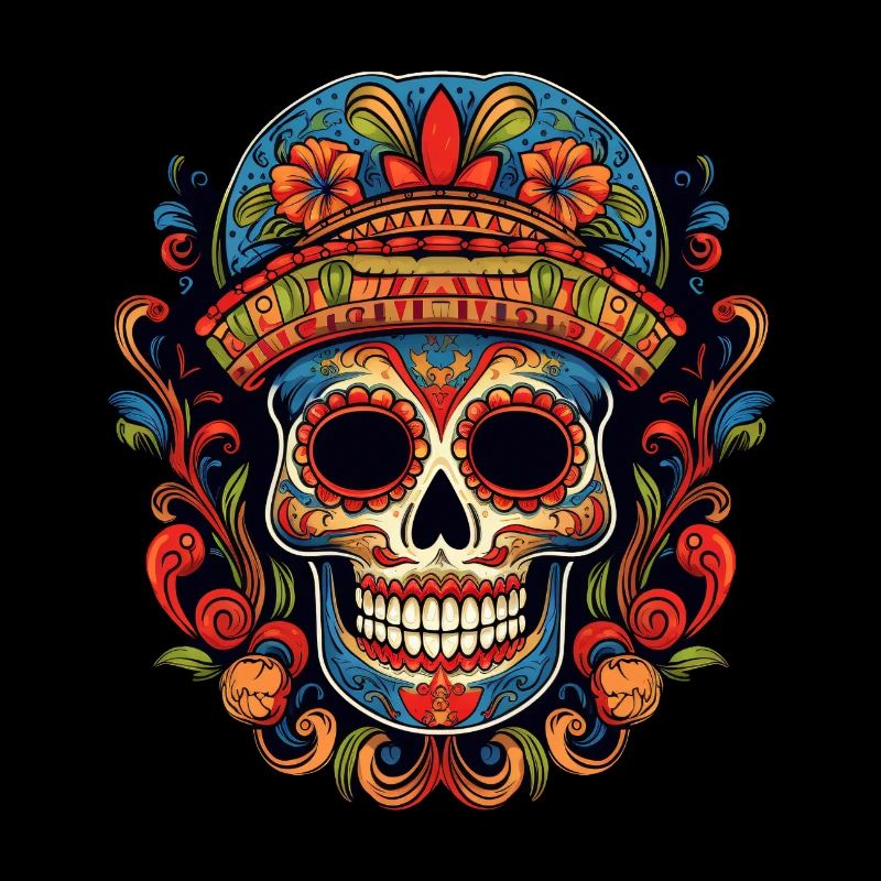 Cinco de Mayo Skull