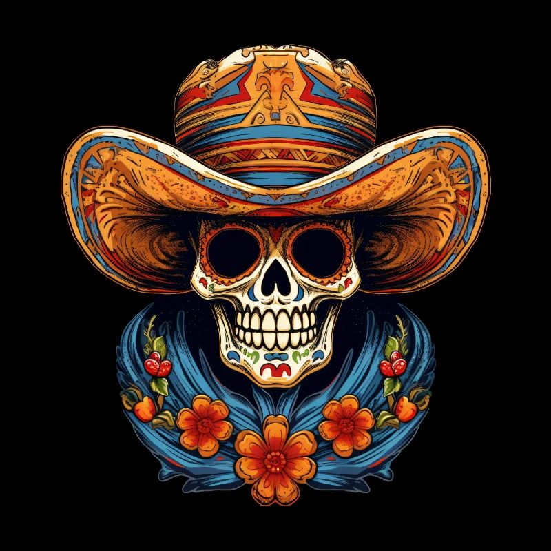 Cinco de Mayo Skull