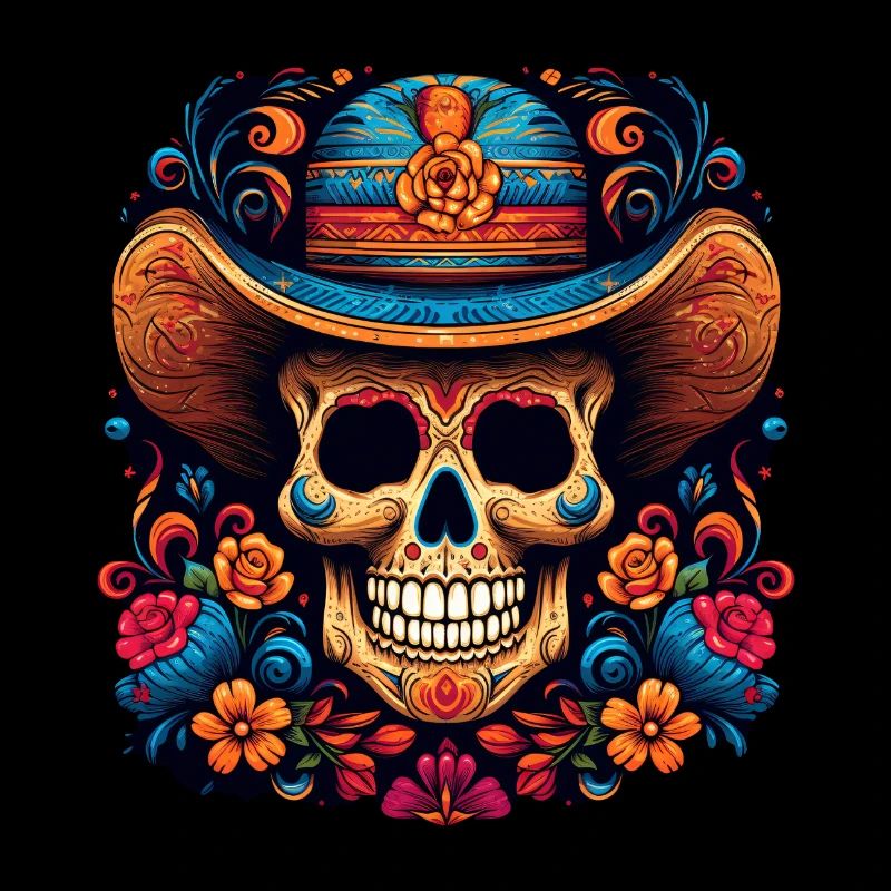 Cinco de Mayo Skull