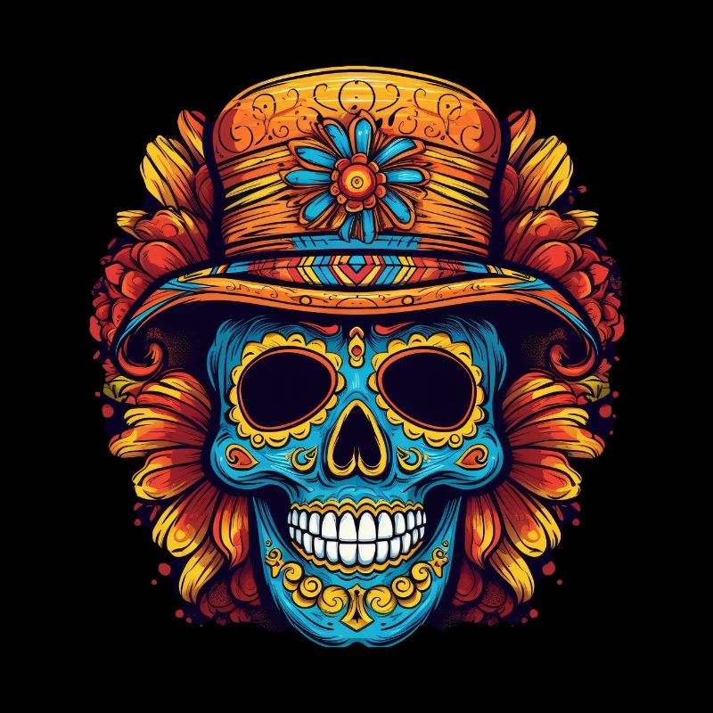 Cinco de Mayo Skull