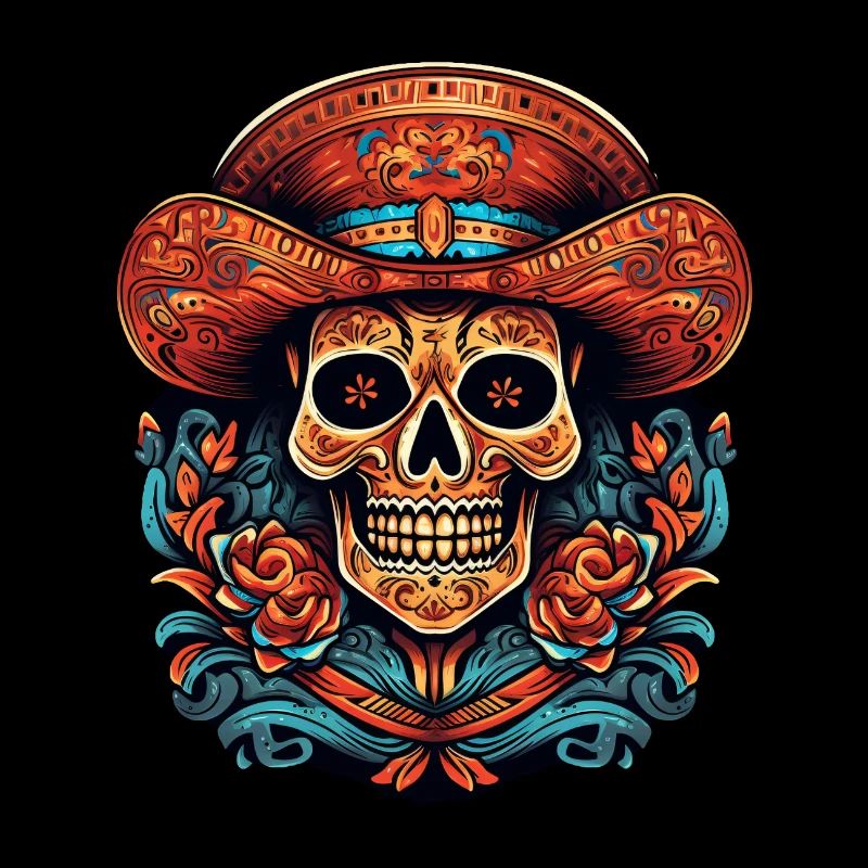 Cinco de Mayo Skull