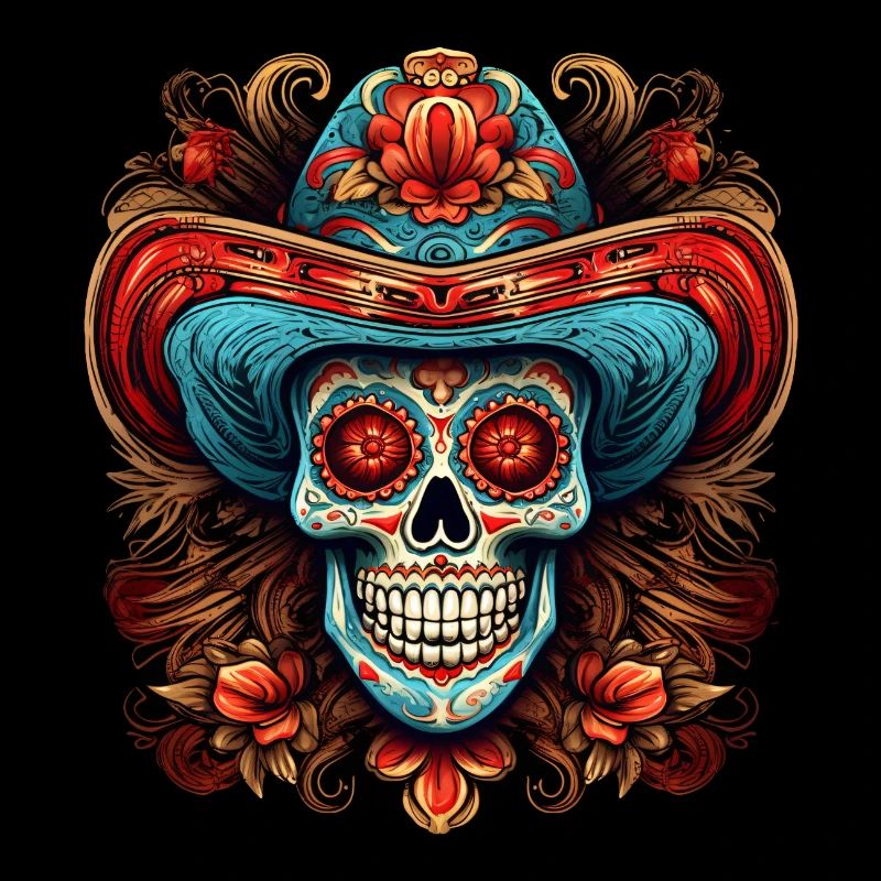 Cinco de Mayo Skull