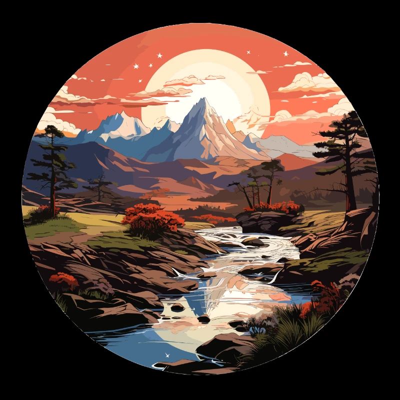 Paysage - Illustration