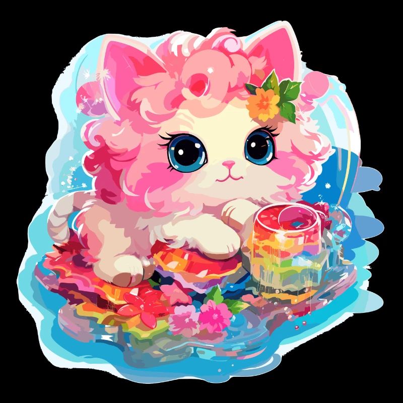 Katze - Illustration