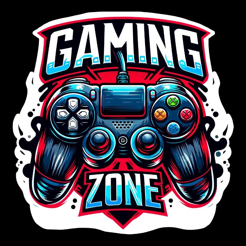 Gaming Zone - Controller Illustration