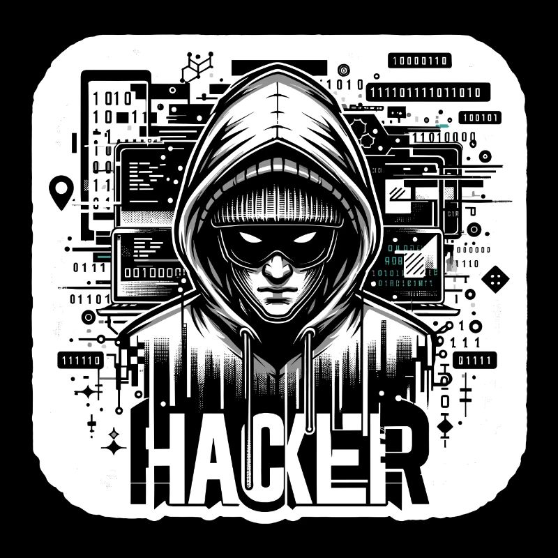 Hacker - Illustration
