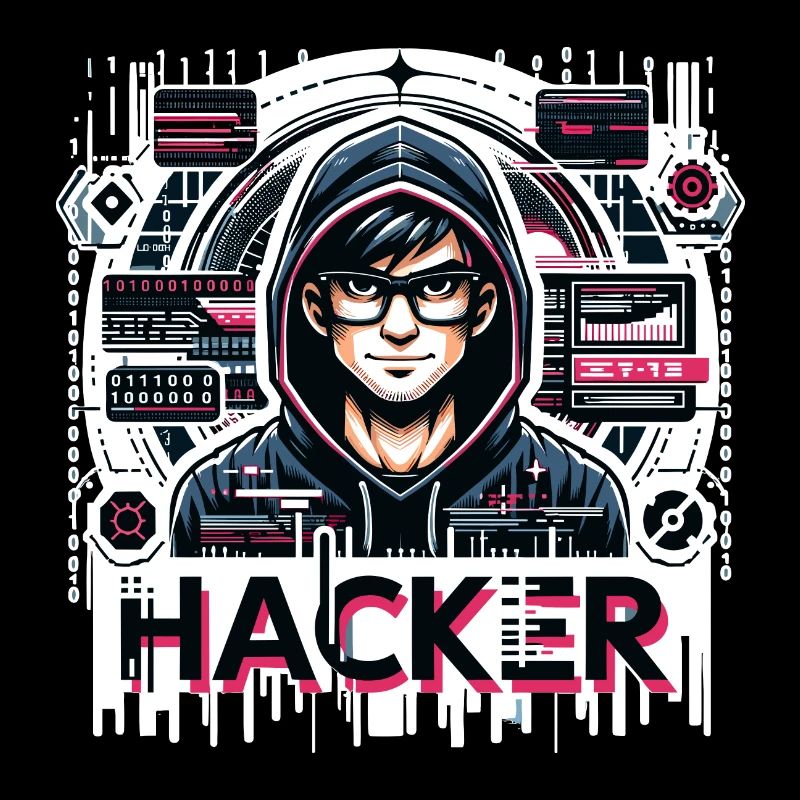Hacker - Illustration