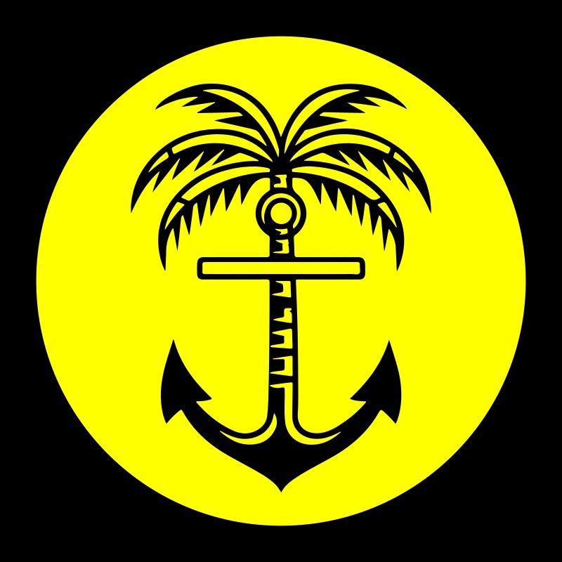 Palm Tree Anchor Icon