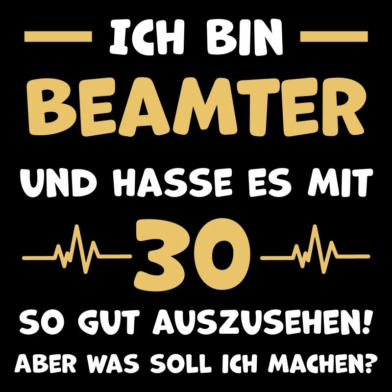 Beamter Lustiger Spruch Geschenk