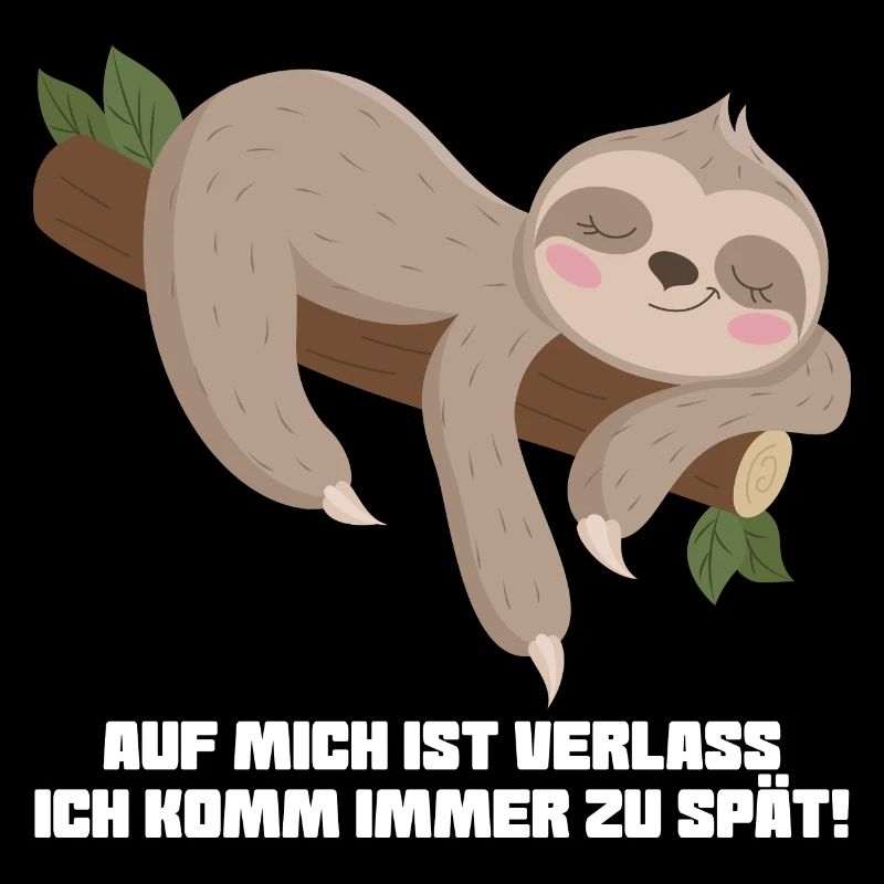 Faultier Sarkasmus Ironie Geschenk
