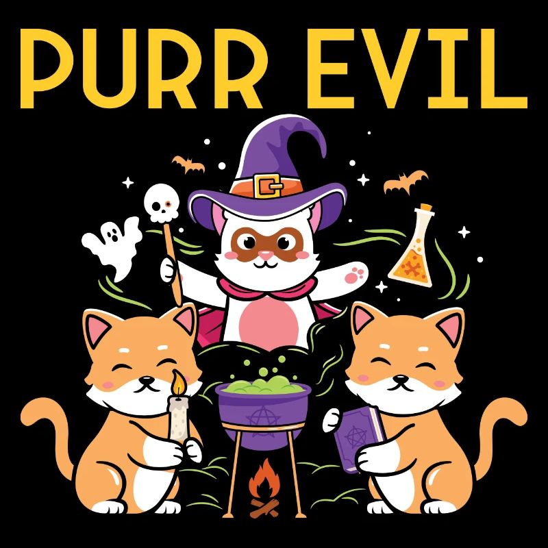 Halloween Cat Witch