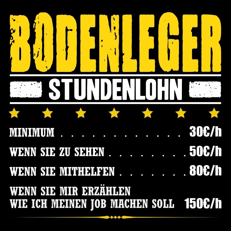 Bodenleger Stundenlohn Fliesenleger Parkettleger