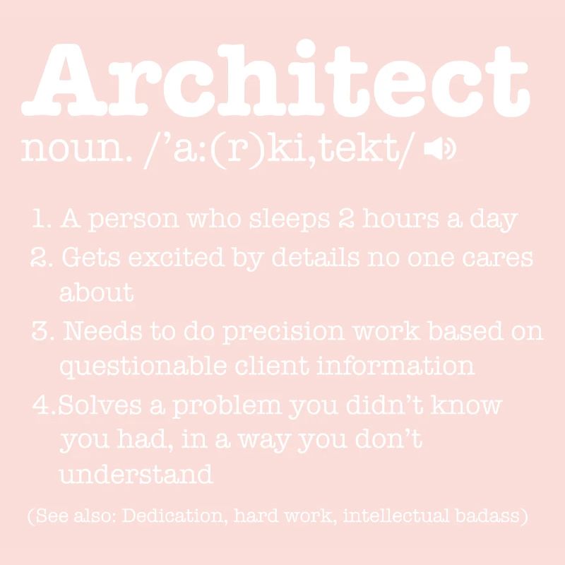 Architecte architecture architecte maître d’ouvrage cadeau de maître d’ouvrage