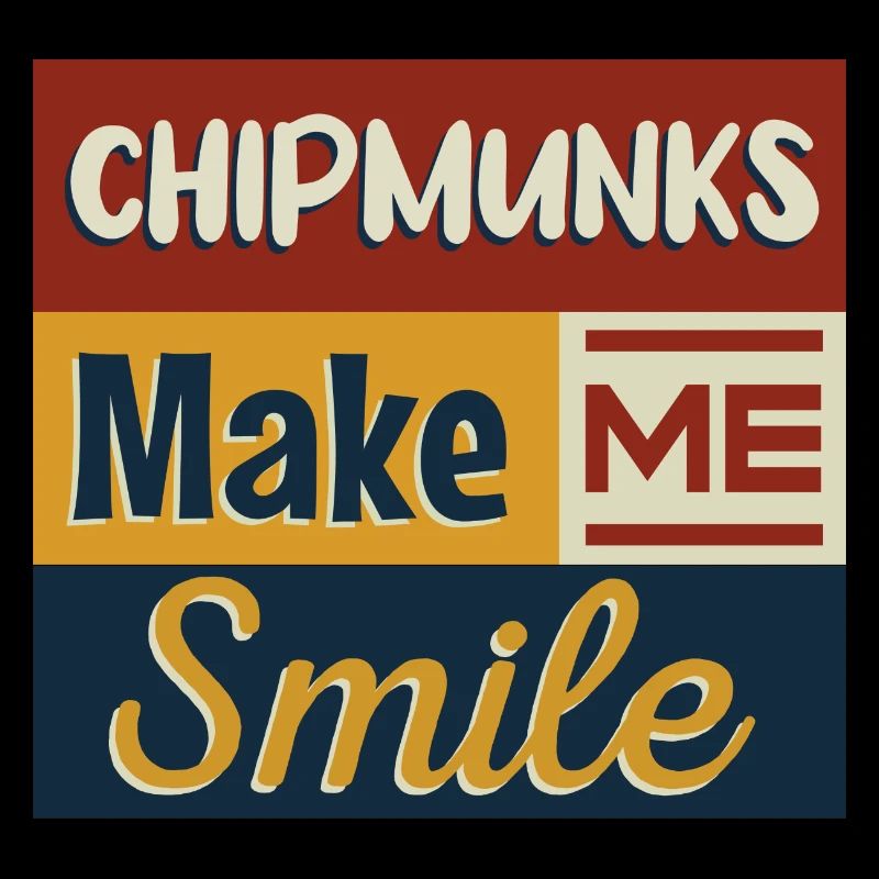 Chipmunks Cute Squirrel Forest Animal Nature