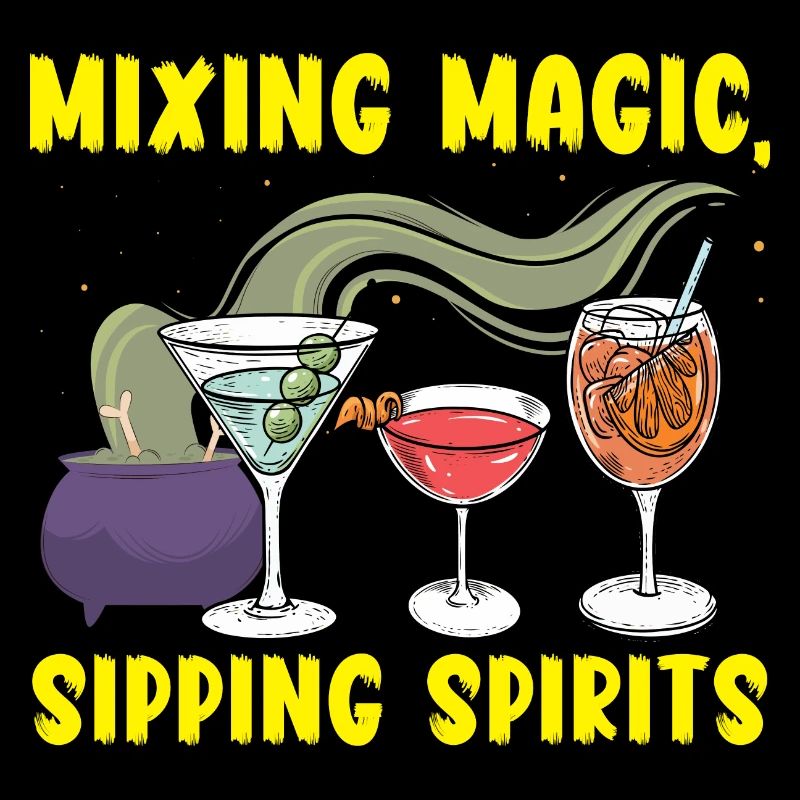 Magical sip spirits mix bartender Hallow