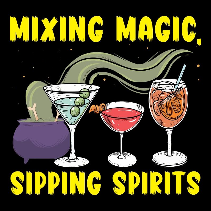 Magical sip spirits mix bartender Hallow