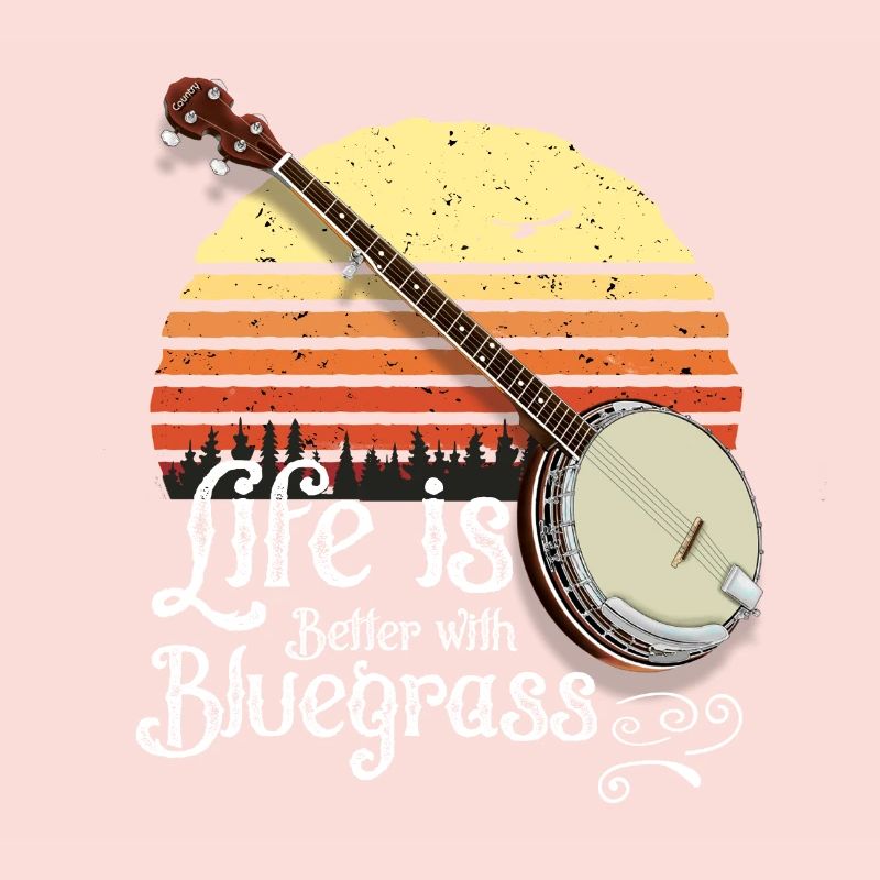 Bluegrass 5 String Banjo Lover