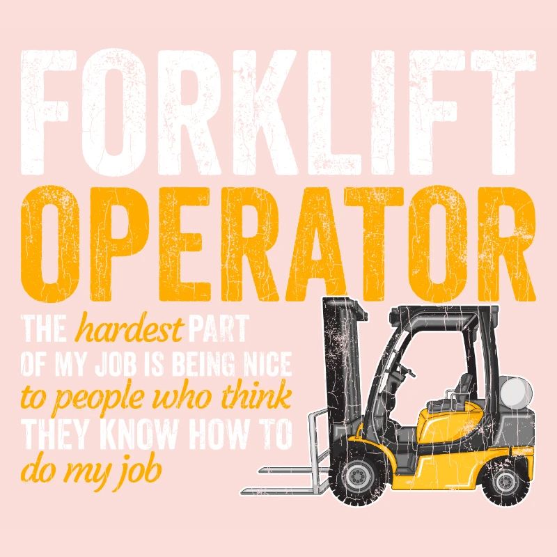 Forklift Operator Apparel Forklift Driver Funny Gi