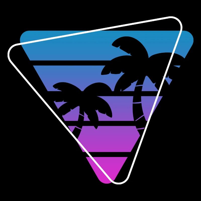 Palm Tree Sunset Painter Poison