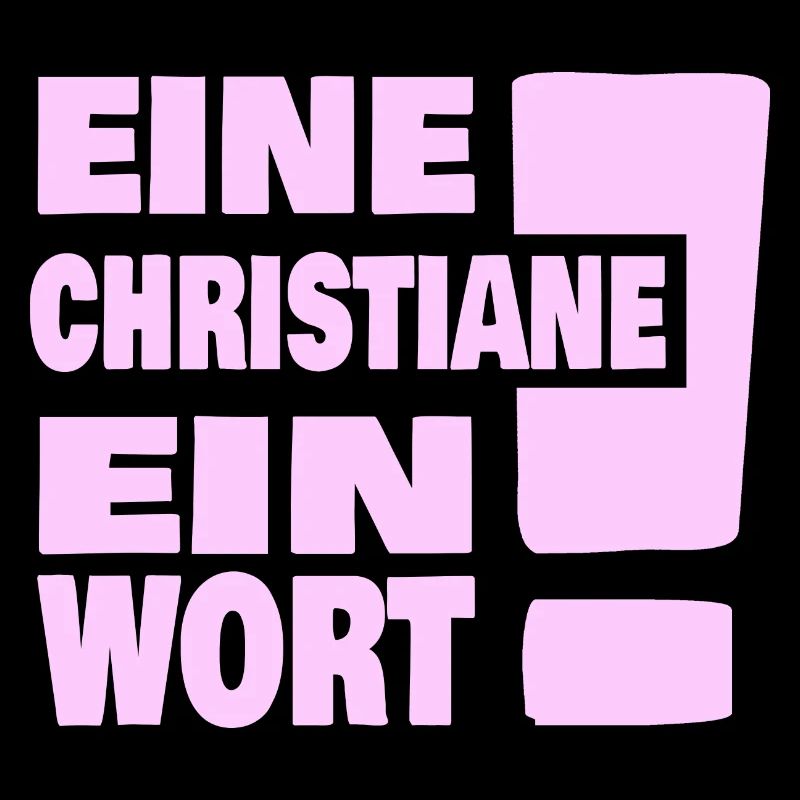 Eine Christiane ein Wort