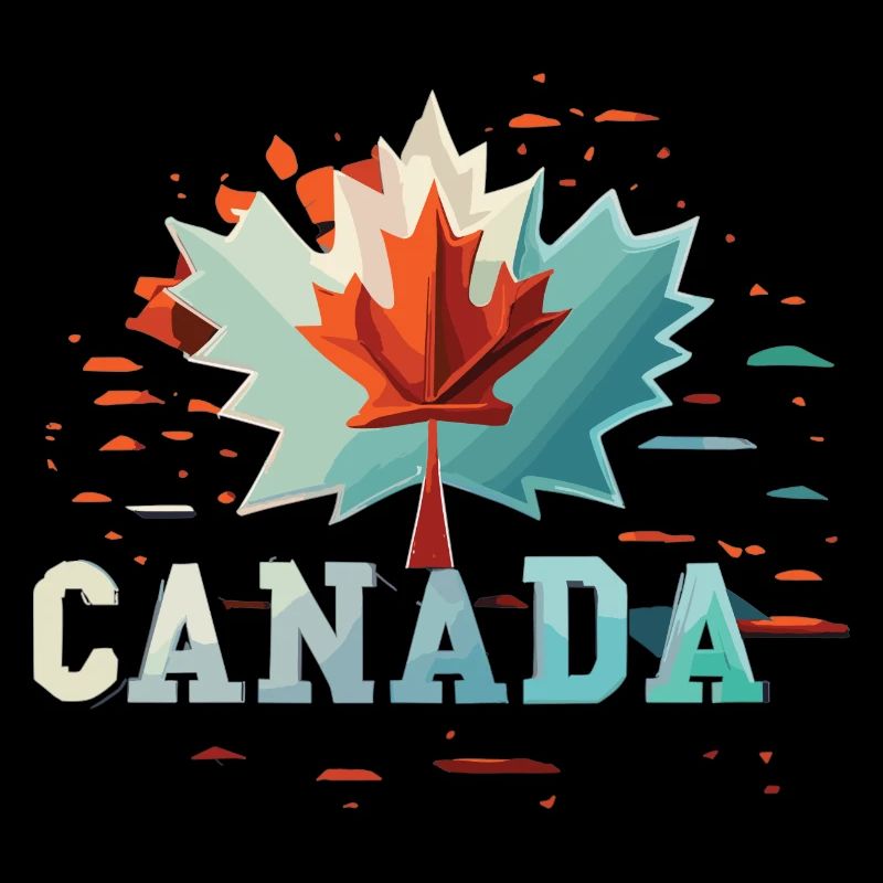 Le Canada en rouge et blanc
