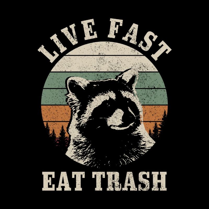 Raccoon Funny Gift
