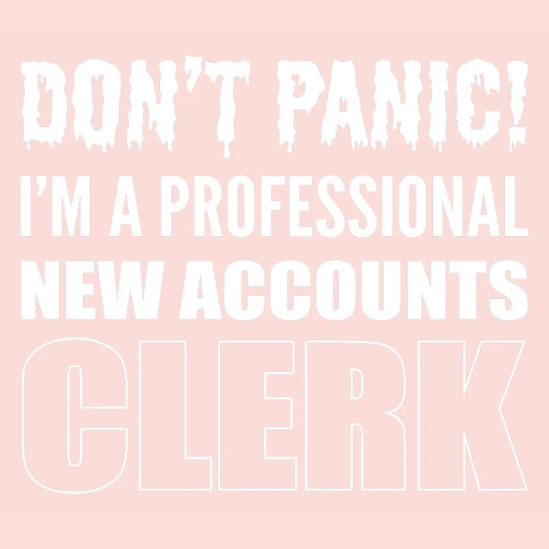 Keine Panik Admin-Assistent Geschenk