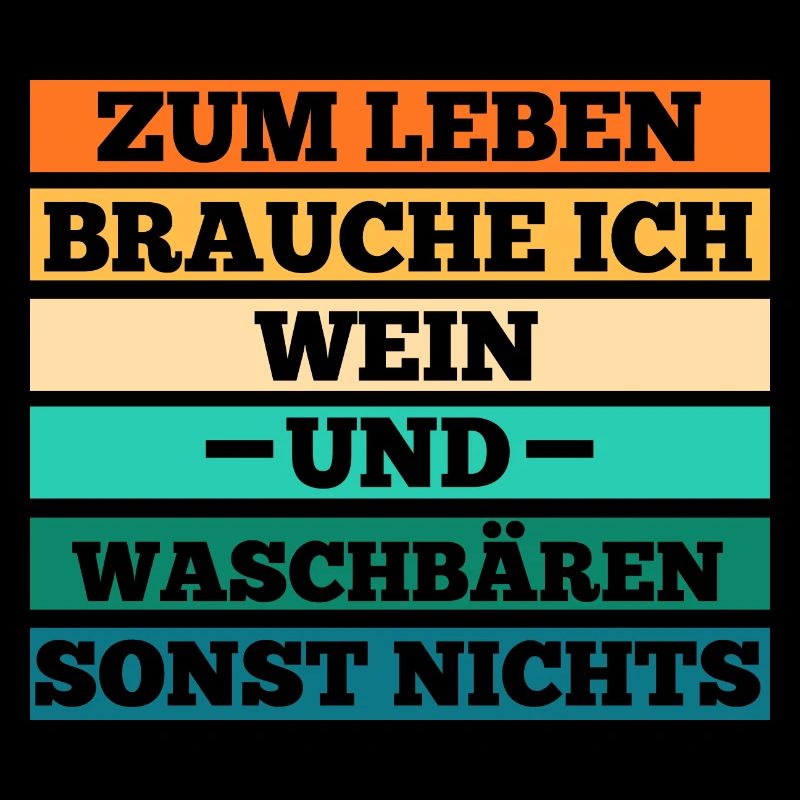 Wein Waschbär