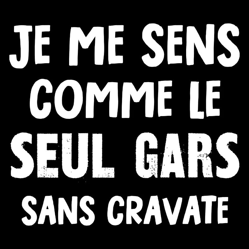 le seul gars sans cravate