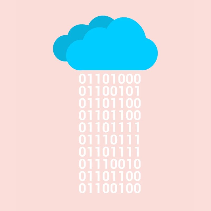 Informatique Binary Cloud Cloud