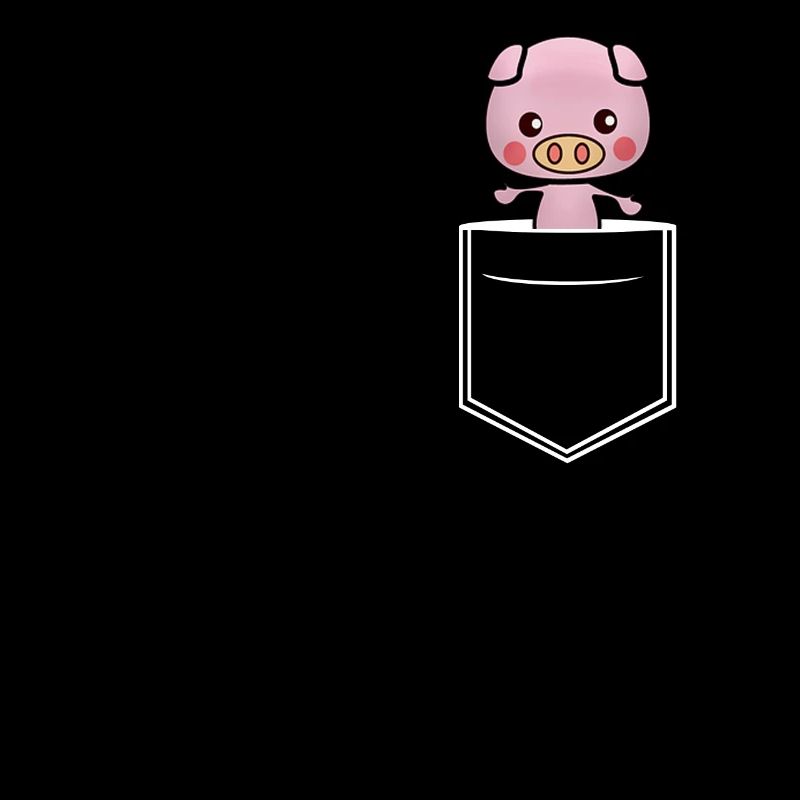 Brusttasche Schwein